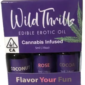 Wild Bill's Medicinals Wild Thrill's, 10mg 3PK, Edible Erotic Oil