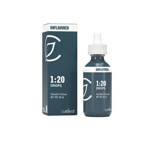 Unflavored 1:20 Tincture 300mg (15mg THC: 285mg)