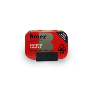 Breez Cinnamon Relief 1:1 High CBD Tablets (H)