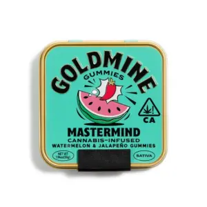 Goldmine Gummies [10pk] Mastermind: Watermelon & Jalapeno Gummies (S)