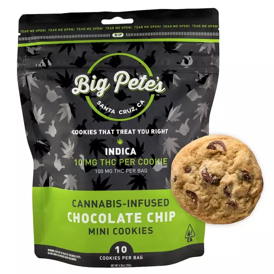 Big Pete's Chocolate Chip Mini Cookies - Indica