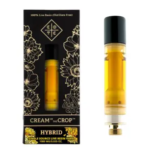 Zebra Ztripez Cream of the Crop Live Resin Cartridge
