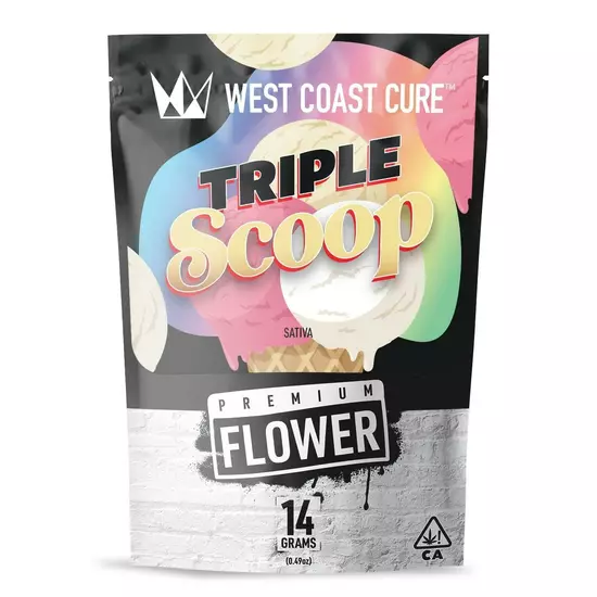 West Coast Cure Triple Scoop (S) 14 Grams (1/2 Ounce)